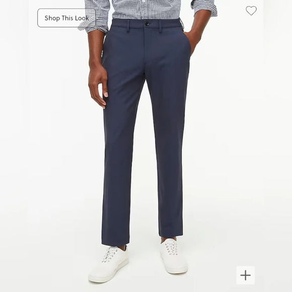 J.Crew Slim Fit Thompson performance suit pant Navy Blue Size 31x32 New - Picture 1 of 6